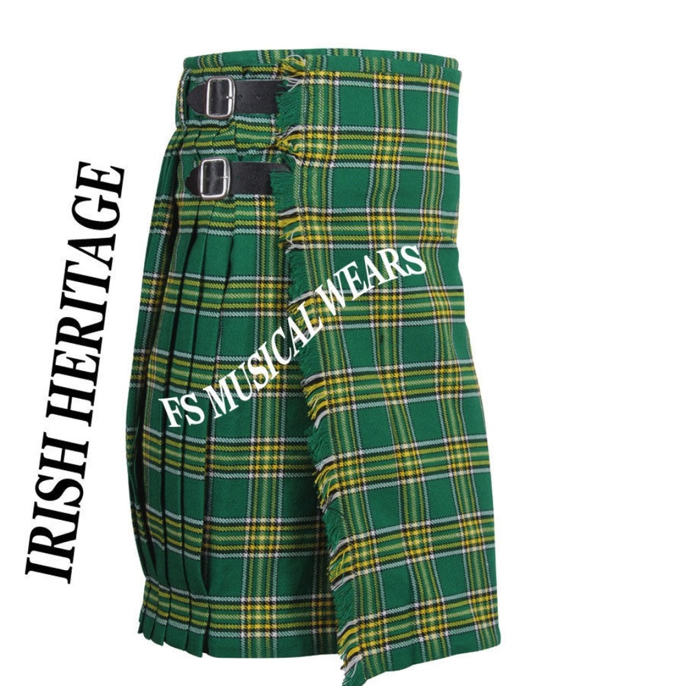 New Men's 5 Yard Scottish Kilts Tartan Kilt 13oz